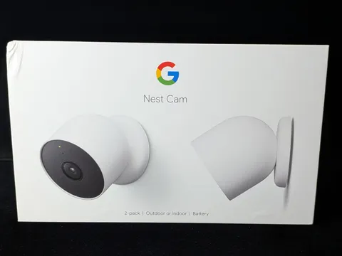 Google Nest Cam Outdoor or Indoor, Battery - 2nd Generation - 2 Count
