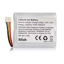 300-10186 Lithium-ion Battery 3.6V/4.2V for ADT Command Panel ADT5AIO-1 ADT5A...