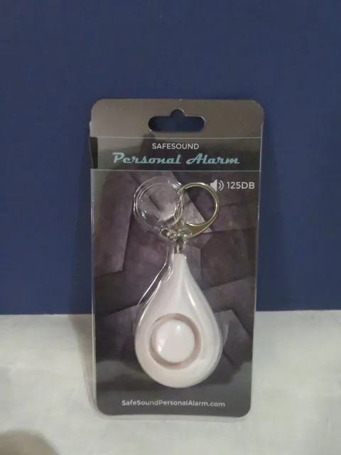Safe Sound Personal Alarm Keychain Loud Alert 125db Self-Defense Siren