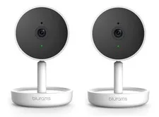 2pcs Blurams Home Pro Smart Home Camera 1080p HD WiFi Indoor Security Monitor