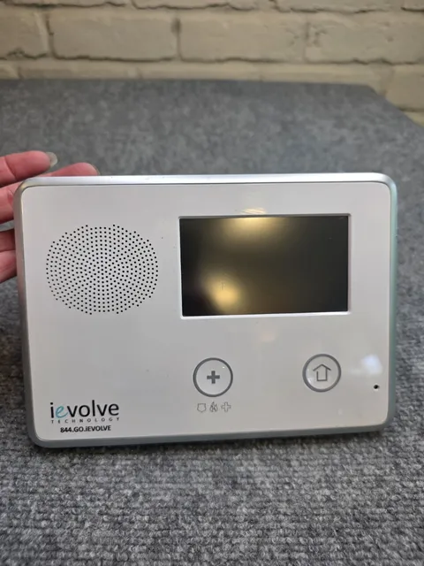 2GIG GC2e Security Alarm & Home Automation Control Panel White - Touch Screen