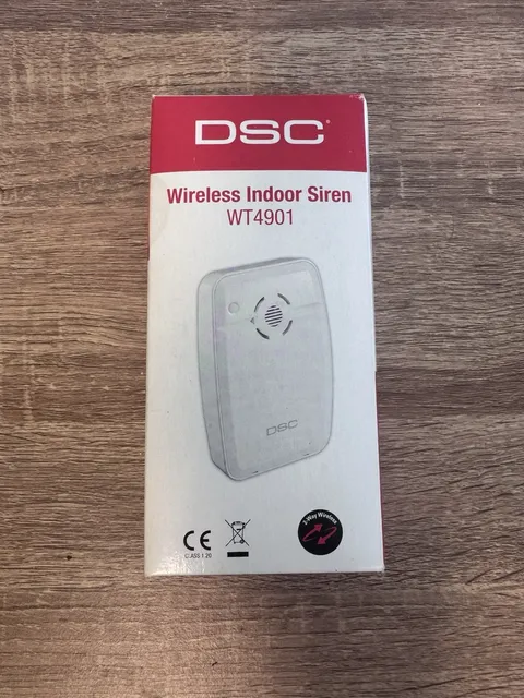 DSC 2-Way Wireless Indoor Siren WT4901 Compatible with IMPASSA