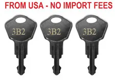 Sentry Safe Replacement Keys Model 1100-Codes 3B2 for Sentry Safe Key (Key 3B2)(