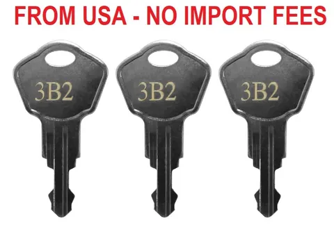 Sentry Safe Replacement Keys Model 1100-Codes 3B2 for Sentry Safe Key (Key 3B2)(