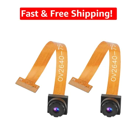 Versatile 2MP Camera Module OV2640 with 68° Lens - Ideal for IoT Devices