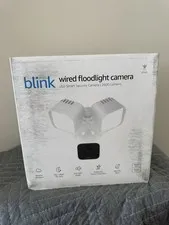 Blink Wired Floodlight Camera – Smart Outdoor Security Camera, 2600 lumens Alexa