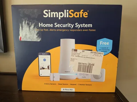 SimpliSafe Smart Home Security System 7 Pieces Kit - New Open Box