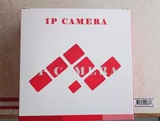 IP Camera 1080p Wired Wi-Fi Night Vision Motion Detection 2-Way Audio White/Red