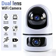 2K WiFi Camaras de Seguridad Inalambricas Para Casas Interior Con Audio y Video
