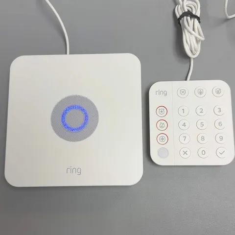 Ring Alarm Base Station with Keypad Security Alarm System 4HB1U9-0EN0 AND 5AT2S7