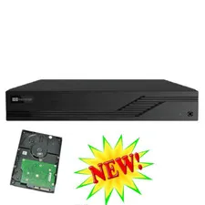 16 Ch Hybrid 4in 1 Audio in, Audio out, BNC Video  DVR Security System +free 2TB