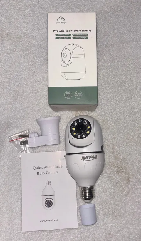 WiFI Network Camera Wireless Two Way Audio PTZ Brand 110v NEW IN BOX