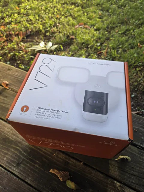 Alarm.com ADC-V729 4MP Outdoor Floodlight Camera with Two-Way Audio