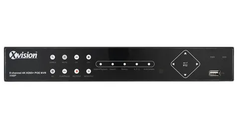 8 Channel 4K/8MP Nvr, 1TB HDD - XN8P-2-1T