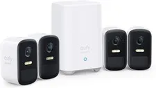 eufyCam 2C 4-Cam Kit Wireless Home Security System with 180-Day 1080p HD IP67