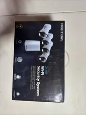 Night Owl 8-Ch, 4-Camera Indoor/Outdoor Plug-In Wi-Fi IP 4K 64GB Security System
