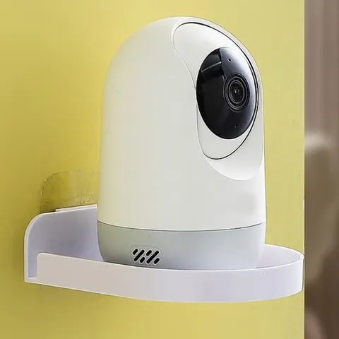 Adhesive Wall Mount Storage Tray Bracket Shelf for Cameras Key Home Accessories