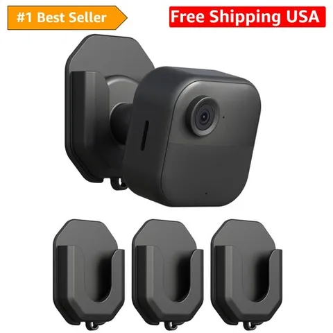 3 Pack Blink Camera No Drill No Screws Wall Mount Bracket for Blink Outdoor 4...
