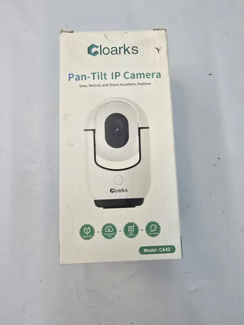 Cloarks CA42 Pan-Tilt IP Camera Full HD Motion Detection Two-Way Audio Wireless