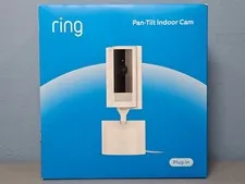 Ring Pan-Tilt Indoor Cam Plug-In 360° HD Video Two-Way Talk - New & Sealed