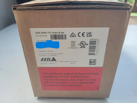 Axis Q1961-TE 13mm 30FPS Outdoor Thermal Network Cam 02176-001 NEW-Factory Seal