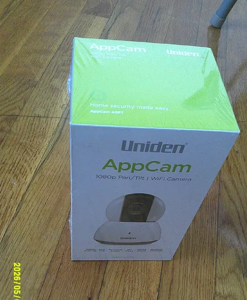 Uniden AppCam 1080p Pan Tilt Wifi Camera