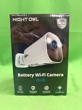NIGHT OWL CAM-BWNIP4-BU No-Wire (Battery) 2K Spotlight Cameras with 2-Way Audio