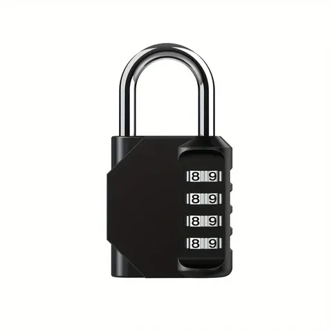 1Pc/2Pcs Password Lock Combination Lock 4 Digit Outdoor Waterproof Padlock for S