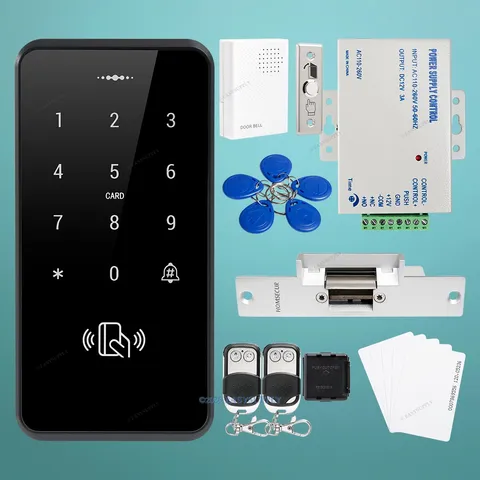 Waterproof Wiegand 26/34 125Khz RFID Access Control System+Backlight