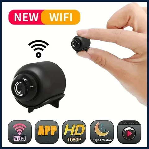 New X5 Mini Camera 1080P Clear Night Vision Lightweight Portable Premium Cams