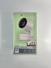 Merkury Smart Auto-Follow Indoor Camera White