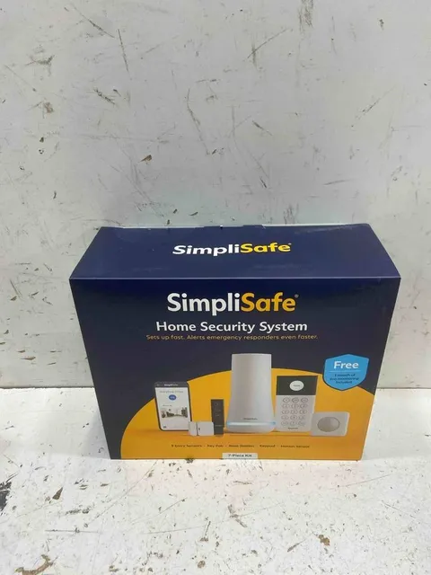 SimpliSafe Home Security System Indoor Camera 9 Piece Kit