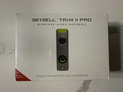 SkyBell TRIM II PRO -- Wi-Fi Door Bell Camera - Brand New Sealed Box