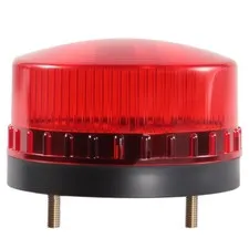 Industrial Round Beeper Warning Light D-5061-J Red AC 110V-120V 75dB Flashing