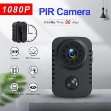 PIR Low Power Body Camera Motion Activated Recorder HD Infrared Night Vision