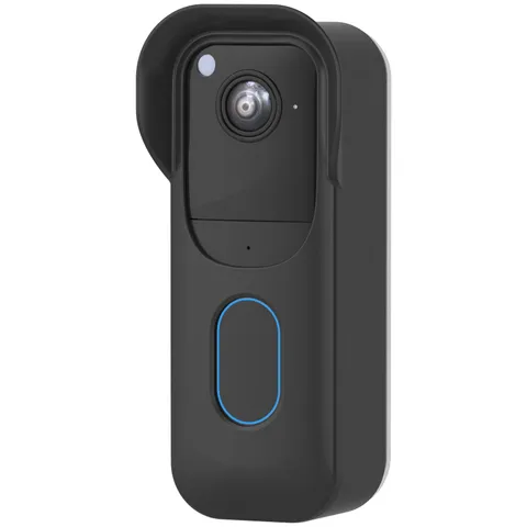 Blink Doorbell Camera Cover - Weatherproof Silicone Protective Case with Brim...