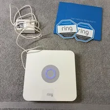 Ring Alarm Base Station 2nd Gen 4HB1U90EN0 Hub Battery PSU Tested White