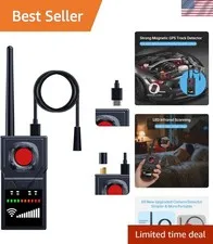 Multifunctional Hidden Camera Detector & GPS Detector With Silent Mode | Anti...