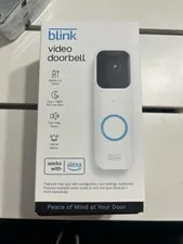 Blink Video Doorbell 1080p HD, Battery or Wired, Two way audio, works with Alexa