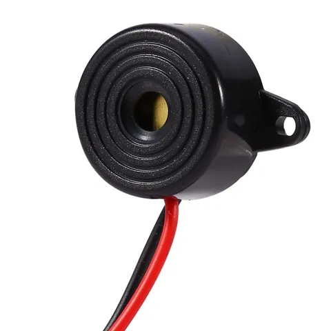 DC 3-24V Buzzer, 12V Piezo Electronic Alarm Buzzer Continuous Sound Beep, Cab...