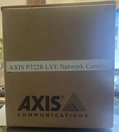 Axis Communications White P3228-LVE Outdoor Network Dome Camera