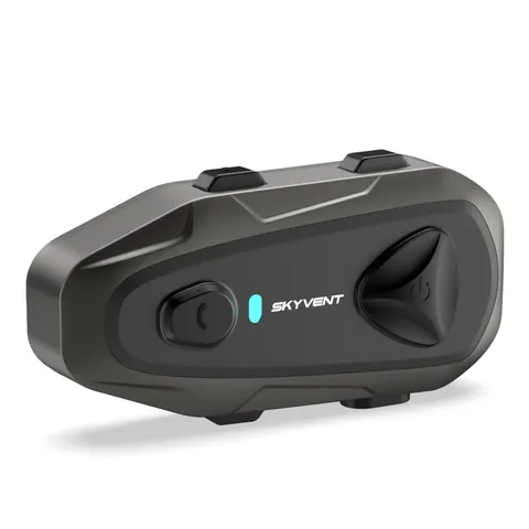 EJEAS E1 Motorcycle Helmet Bluetooth Headset, Bluetooth 5.3 Helmet Speaker with