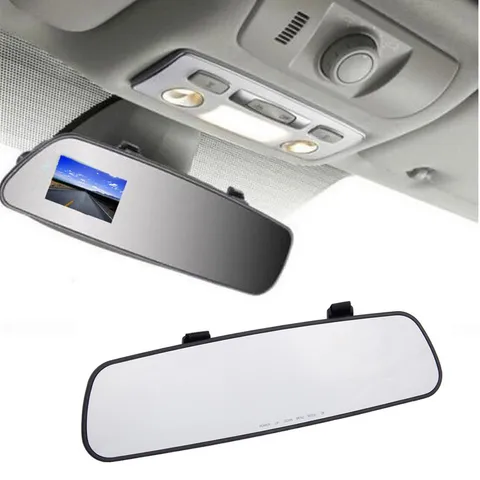 Auto Tachograph Video Recorder Dash Cam Rearview Mirror Car Camera DVR