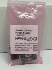 Parallax 555-28027 PIR Sensor Passive Infrared Motion Sensor New Sealed