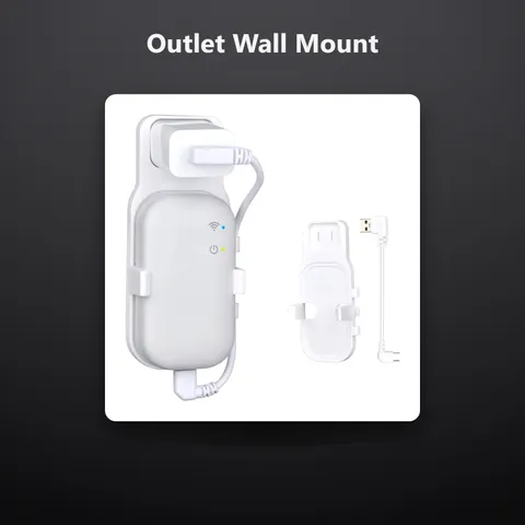 Outlet Wall Mount for Blink Sync Module Core,No-Drilling Mount for Blink Outd...