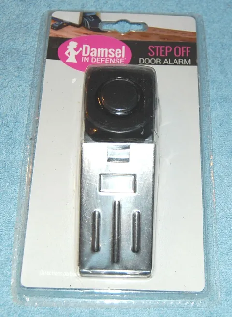 Damsel in Defense Step Off Door Alarm, New