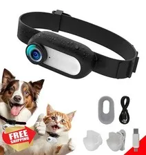 ehomful HD 1080P Cat Camera Collar Video Record Mini Cam