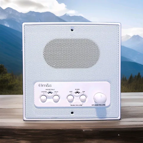 m&s systems™ DMC4RW Outdoor Room Sta. w/ Remote Scan for DMC3-4 Radio-Intercom