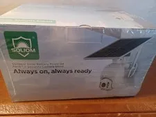 Soliom Outdoor Solar Battery Powered and Tilt Security Camera Model S600 (Nwofi)