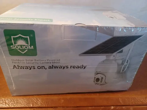 Soliom Outdoor Solar Battery Powered and Tilt Security Camera Model S600 (Nwofi)